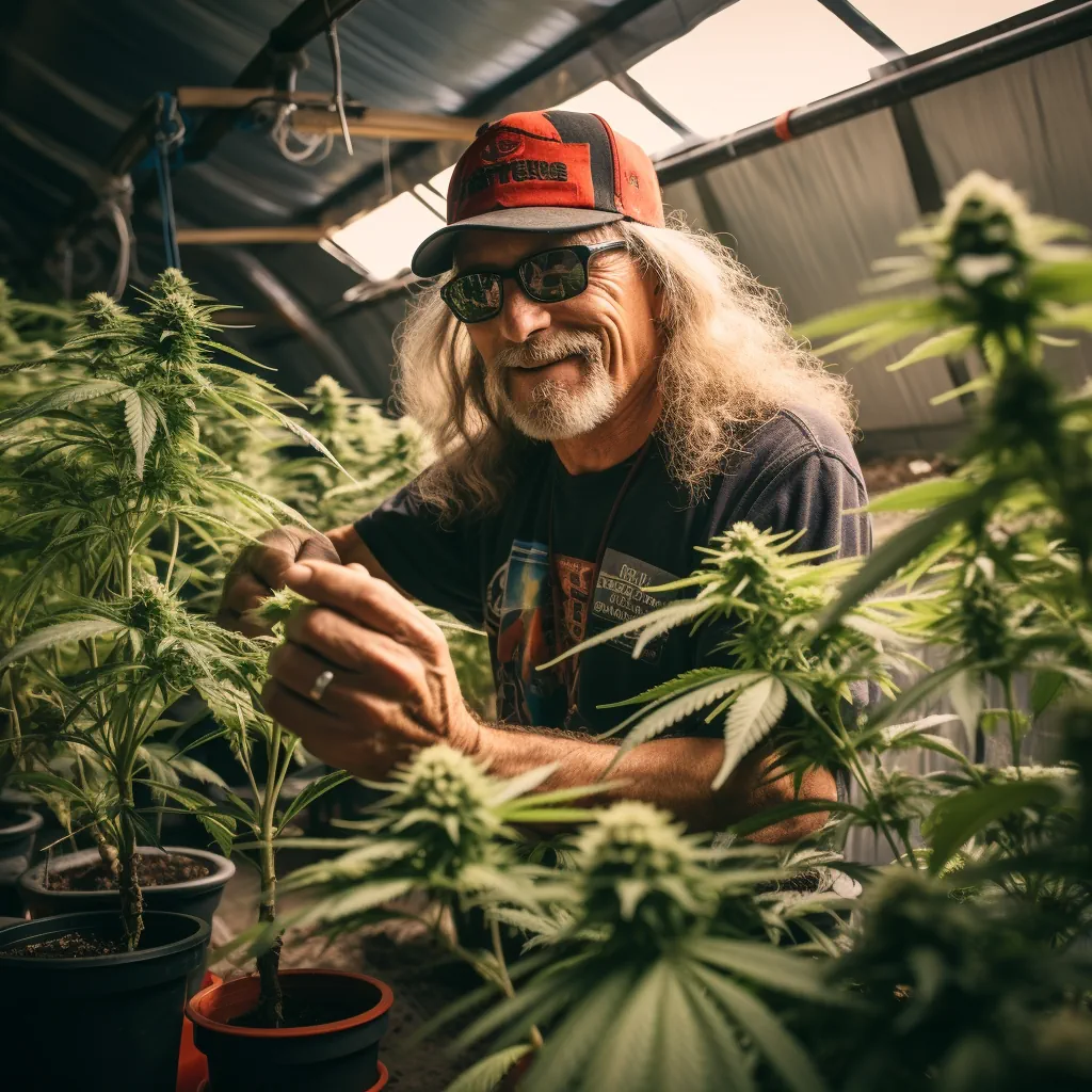 Home grown cannabis