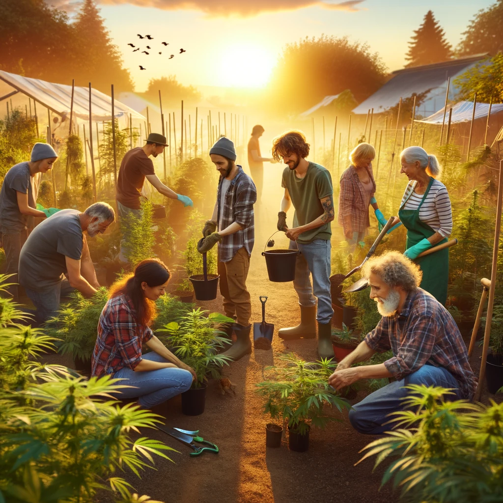 As dawn breaks, casting a gentle light over our verdant gardens, we are reminded of our profound connection not just to the earth beneath our hands but also to the community that surrounds us. For those of us who have ventured deep into the art of cannabis cultivation, this journey represents more than the sum of its harvests; it’s about cultivating a community of knowledge, support, and mutual growth. Our Role in the Cannabis Community As seasoned cultivators, we find ourselves in a privileged position, stewards of both our plants and the wisdom that comes with nurturing them. Our gardens are not just spaces of personal solace and productivity but also classrooms where the legacy of botanical mastery is passed down. Sharing Wisdom: Through years of nurturing our crops, we’ve honed skills and knowledge that are invaluable to any novice. From selecting the right soil to understanding the specific needs of various cannabis strains, each challenge we’ve conquered holds lessons worth sharing. This wisdom, when passed on, empowers newcomers, equipping them with the tools to succeed and innovate. Supporting New Growers: Recalling our own beginnings, filled with trial and error, we understand the importance of guidance. By reaching out to new gardeners, we provide more than just advice—we offer reassurance and a community. Our role is to ease the often-daunting process of starting a garden, helping novices avoid common pitfalls and encouraging them through their initial doubts and mistakes. Reflecting on Our Journey Each of us embarked on this path for different reasons. Some were drawn by the healing properties of cannabis, others by a commitment to sustainable living, and still others out of simple curiosity. Sharing these stories is crucial. They do more than narrate personal achievements; they inspire, teach, and offer up real-world examples of how cannabis can be integrated into various lifestyles and values. Our experiences—both the victories and the setbacks—are not merely our own. They are potential lessons for others, illustrating the resilience required to nurture a plant that has been both revered and reviled, often in equal measure. By openly discussing our journeys, we demystify the process and make the cultivation of cannabis more accessible to those who might still be hesitant. Learning as We Teach Teaching others about cannabis cultivation enriches our own understanding. Each interaction with a novice grower challenges us to think critically about our methods, to stay updated with the latest cultivation technologies and methods, and to continuously refine our approaches. This reciprocal relationship between teaching and learning fosters a dynamic community that evolves together. Moreover, in teaching, we often rediscover our initial passion for cultivation—a reminder of the magic found in germinating seeds and nurturing growth, which can sometimes be lost in the routine of daily care. Cultivating a Supportive Community Our responsibility extends beyond individual teaching moments. We have the opportunity to build networks that support sustainable and responsible cannabis cultivation. This includes advocating for environmentally friendly practices, sharing innovations in cultivation technology, and promoting a deeper understanding of the plant’s medicinal benefits. Community Gardens and Collectives: One of the most direct ways to foster community and education is through the establishment of community gardens or collectives where individuals can learn and grow together. These spaces can serve as hubs for knowledge exchange and support, crucial for those who do not have the space or resources to cultivate cannabis at home. Online Platforms and Social Media: In the digital age, online forums, blogs, and social media platforms provide another fertile ground for sharing knowledge. Creating or participating in online communities can dramatically widen our reach, allowing us to connect with potential growers across the globe. Looking Ahead As you ponder your place within the larger tapestry of cannabis cultivation, consider how you might further enrich this community. Your journey has equipped you with a treasure trove of insights that, when shared, can foster new passions and empower others. The future of cannabis cultivation relies on our collective efforts—our willingness to reach out, educate, and support one another. Together, we cultivate more than cannabis; we cultivate growers. We nurture a community that values knowledge, respects the environment, and supports the growth of its members. So, as the new growing season unfolds, let’s recommit to being as welcoming as the gardens we tend. Let’s ensure the roots of our community are as deep and resilient as those of the plants we cherish.