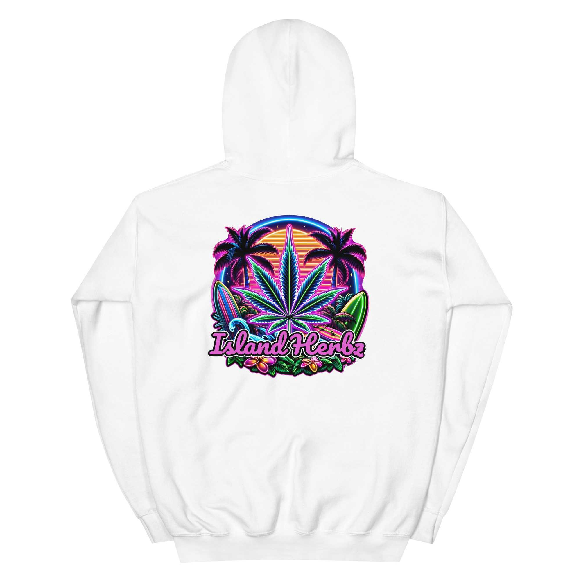 Island Haze Neon Nights Hooded Sweatshirt - Image 30