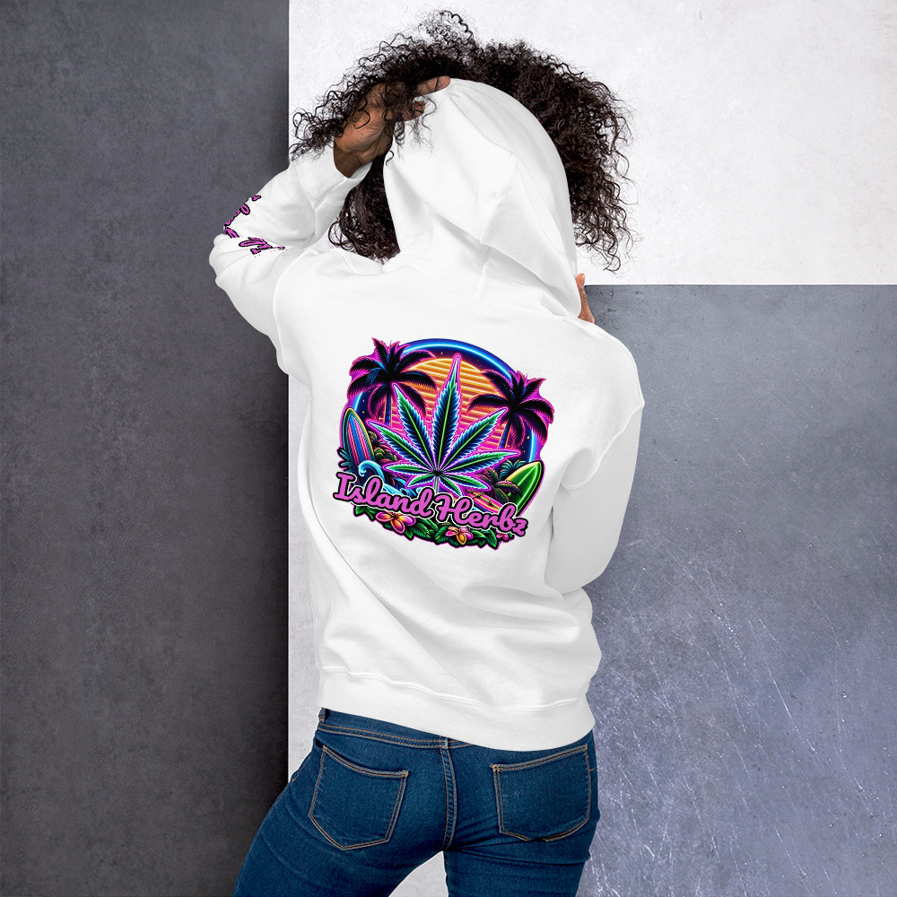 Island Haze Neon Nights Hooded Sweatshirt - Image 18