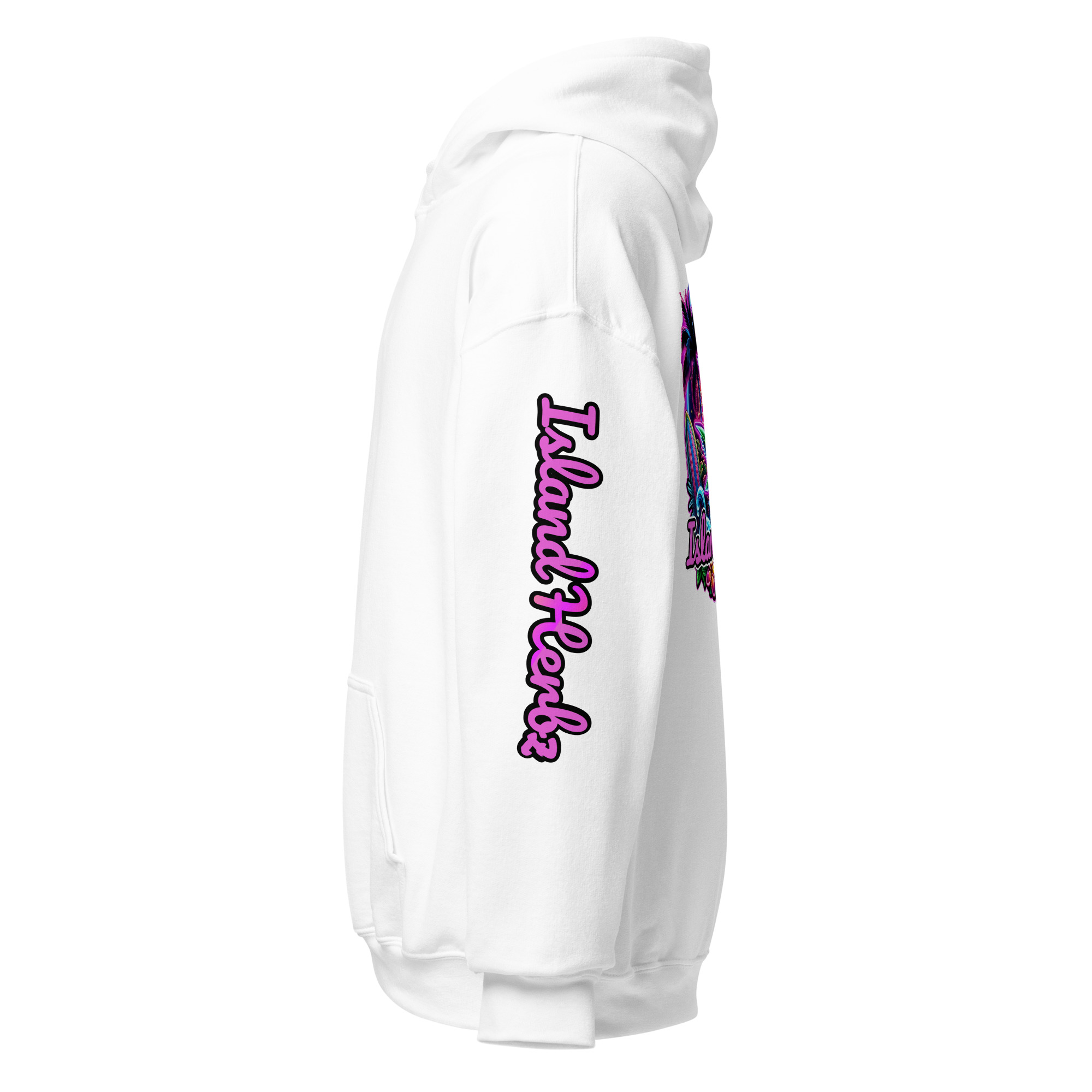 Island Haze Neon Nights Hooded Sweatshirt - Image 5