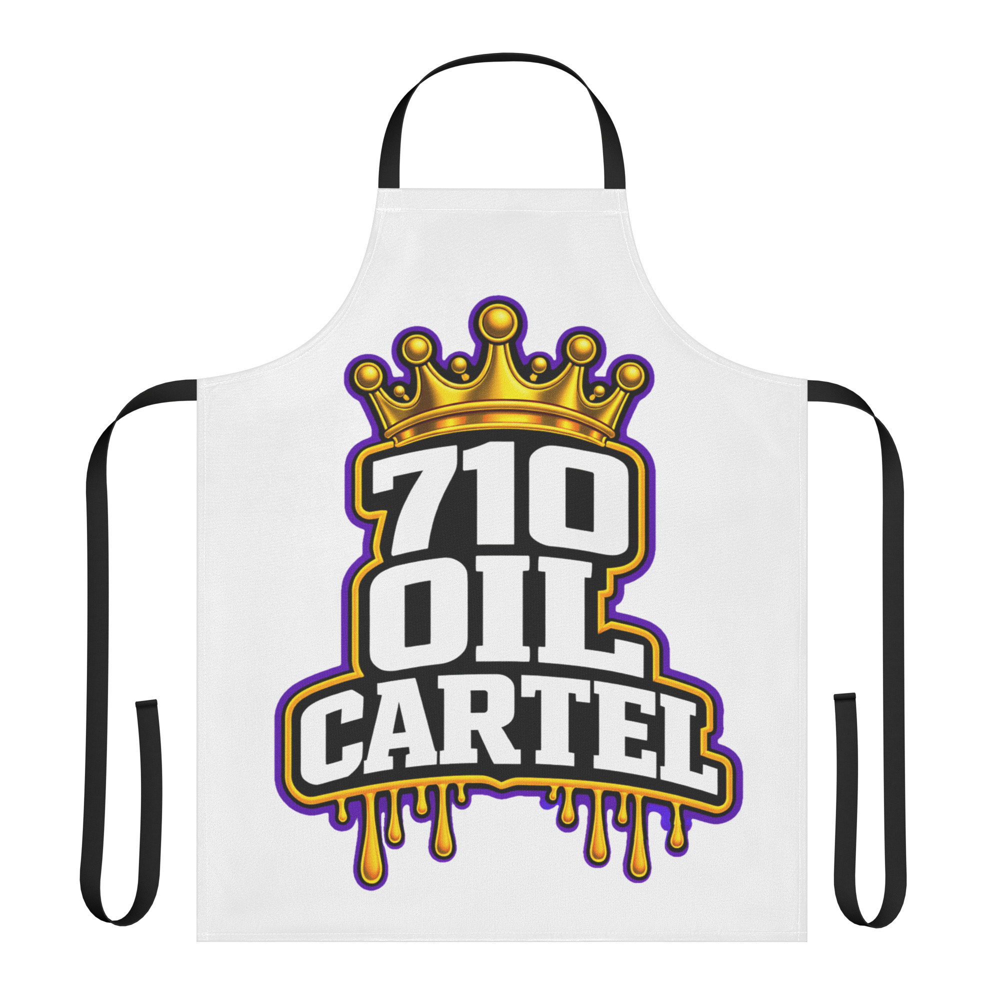710 Oil Cartel Crown Logo Apron