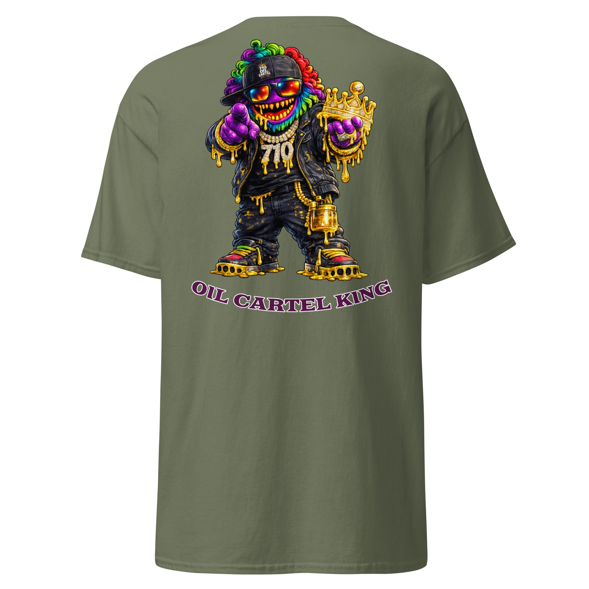 710 Oil Cartel King T-Shirt - Image 10