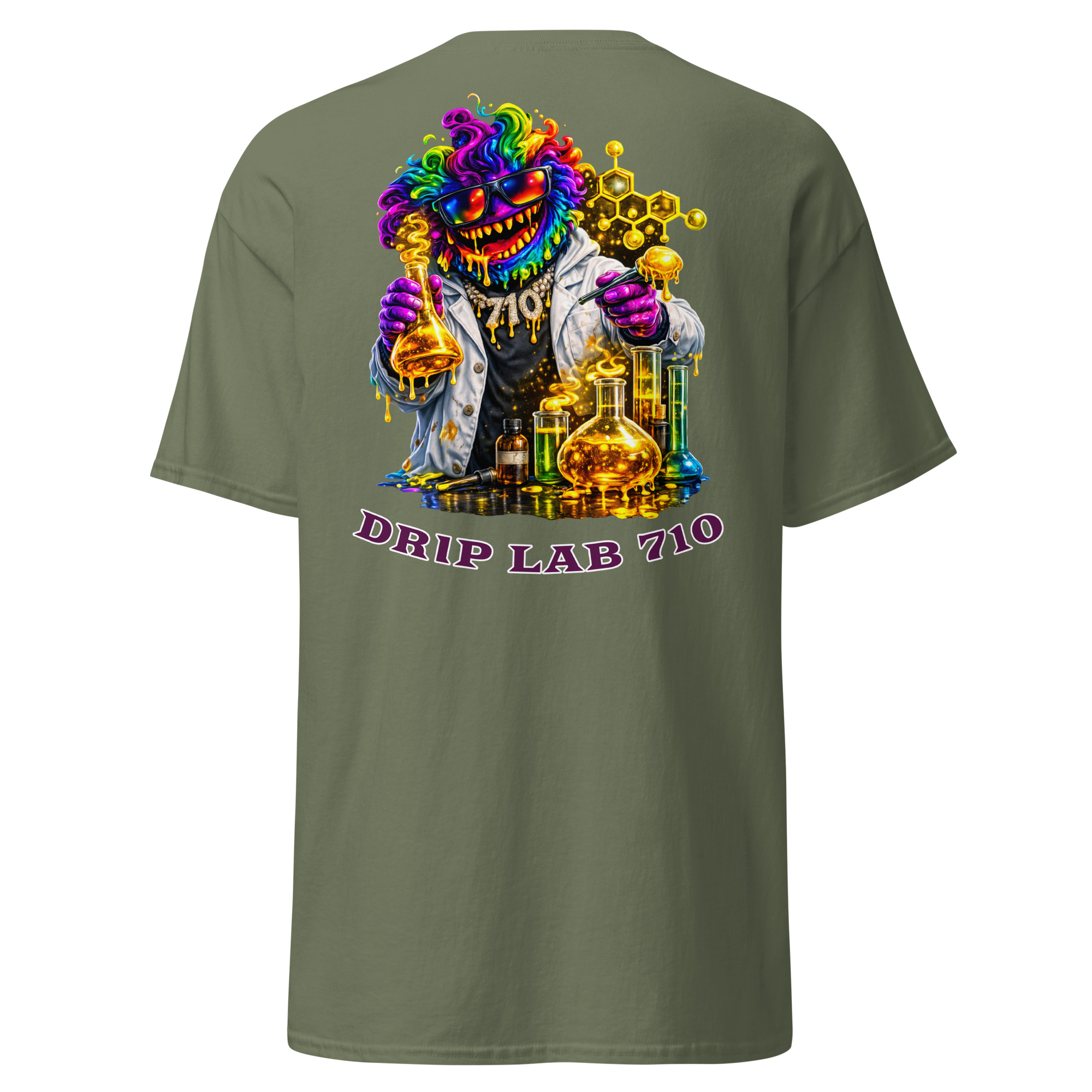 Drip Lab 710 T-Shirt – The Terp Scientist - Image 2