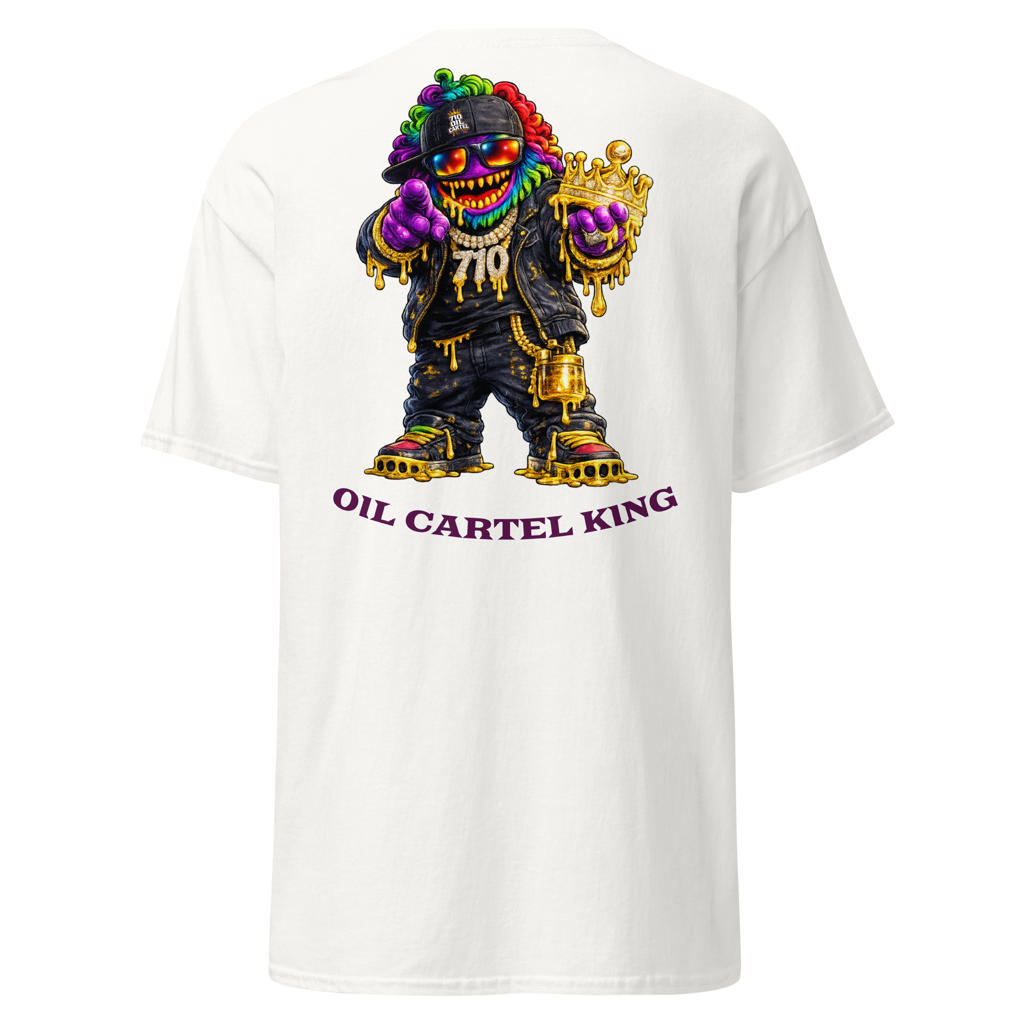 710 Oil Cartel King T-Shirt - Image 12