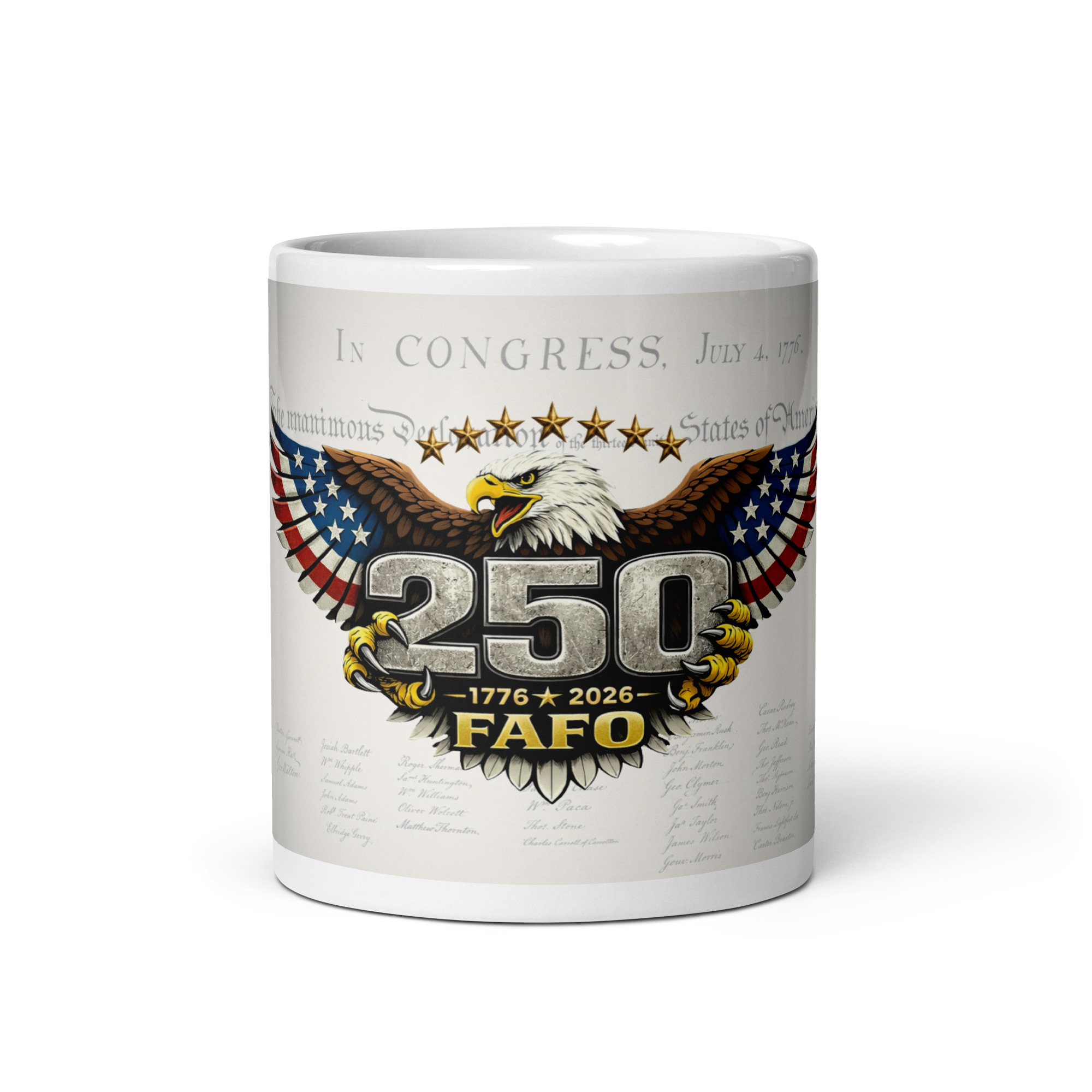 USA 250 Years FAFO™ Coffee Mug - Image 3