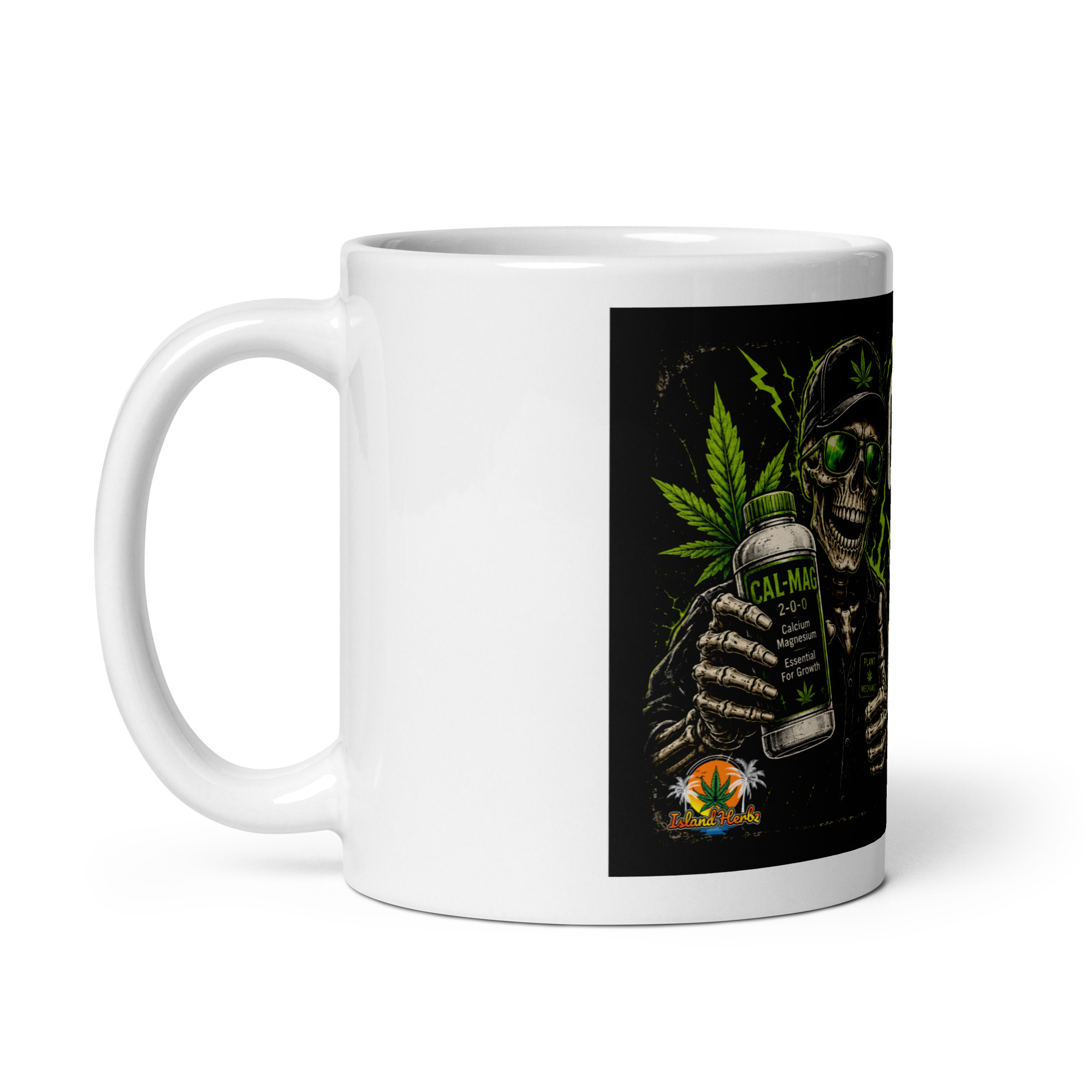 Cal-Mag Fixes Everything™ Coffee Mug | Funny Cannabis Grower Mug | Island Herbz