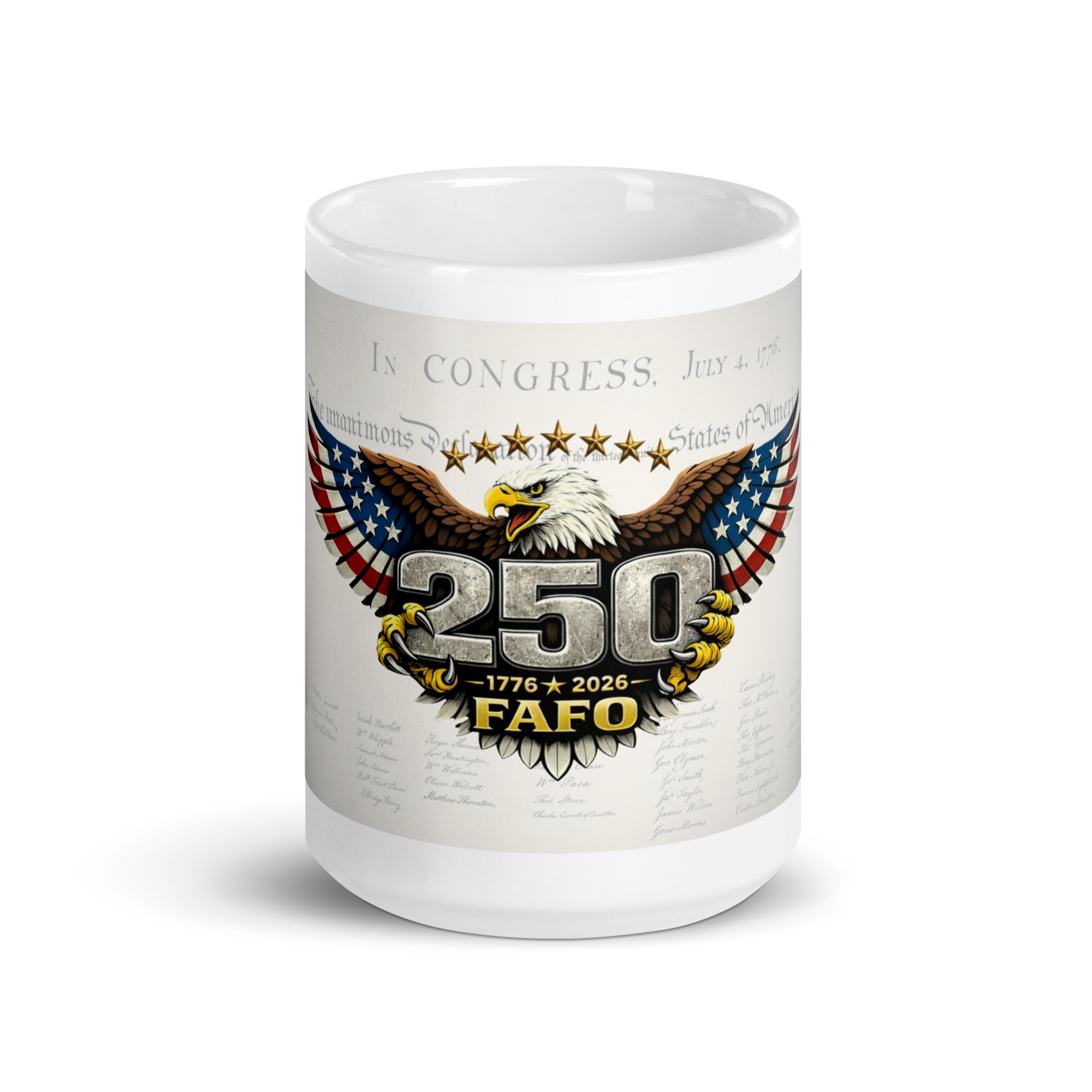 USA 250 Years FAFO™ Coffee Mug - Image 6