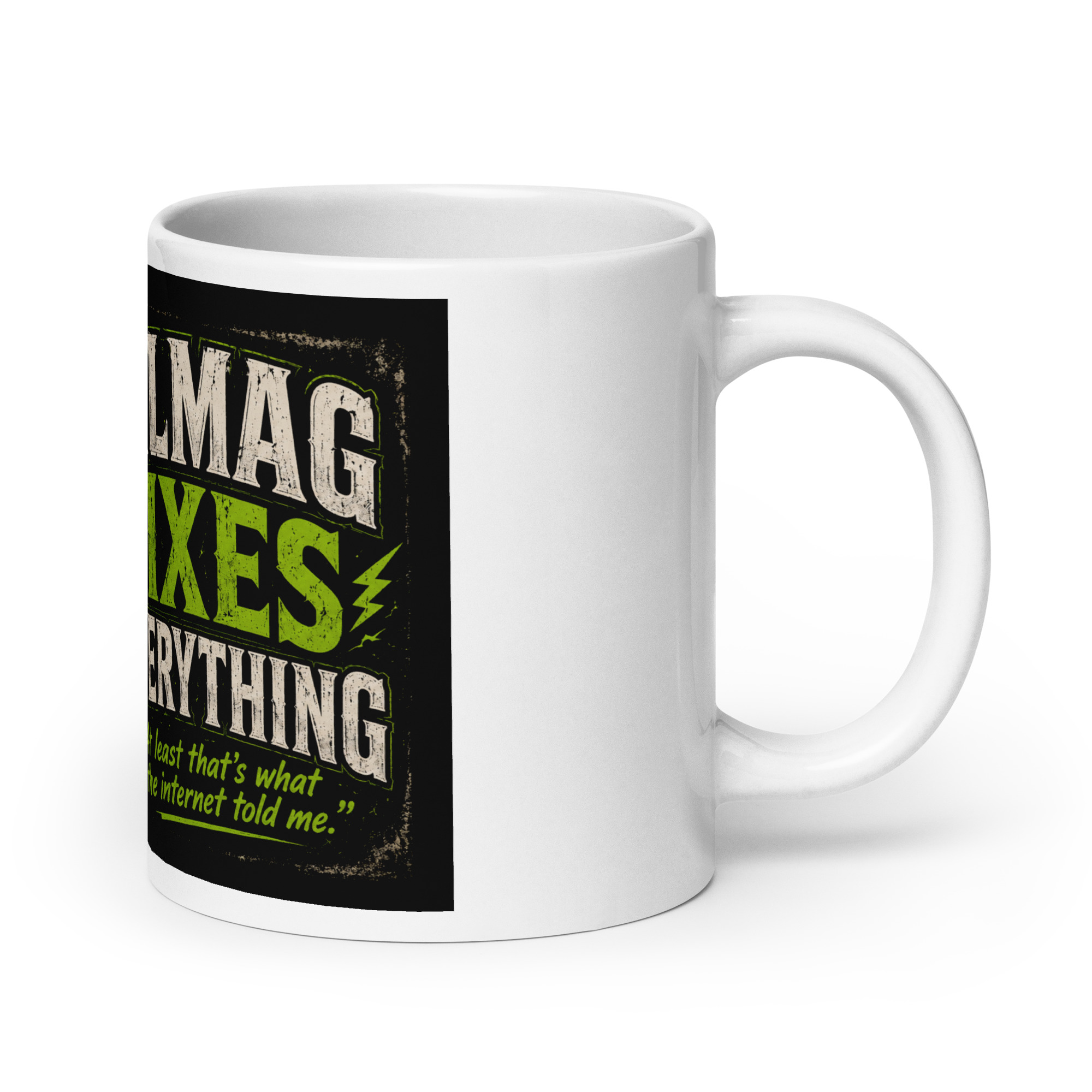 Cal-Mag Fixes Everything™ Coffee Mug | Funny Cannabis Grower Mug | Island Herbz