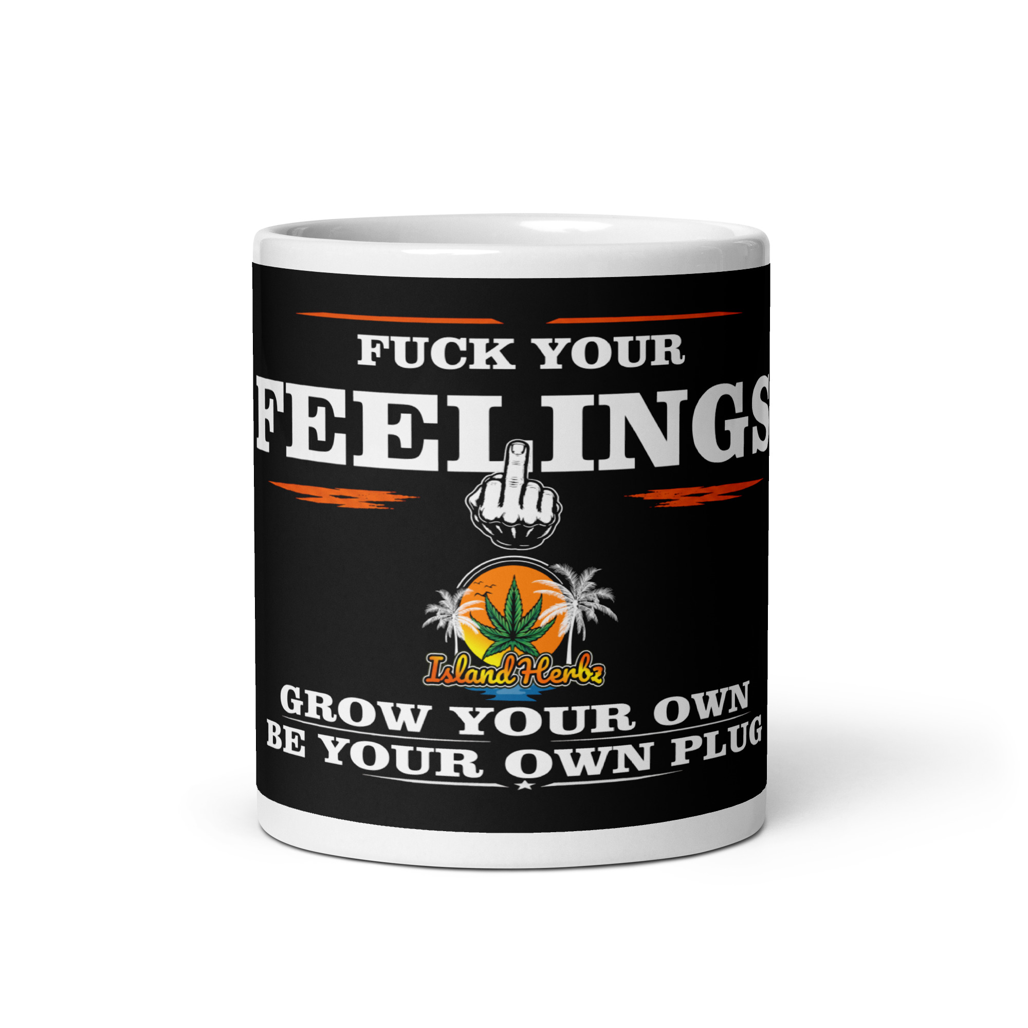 Fuck Your Feelings™ | Island Herbz Coffee Mug - Image 7