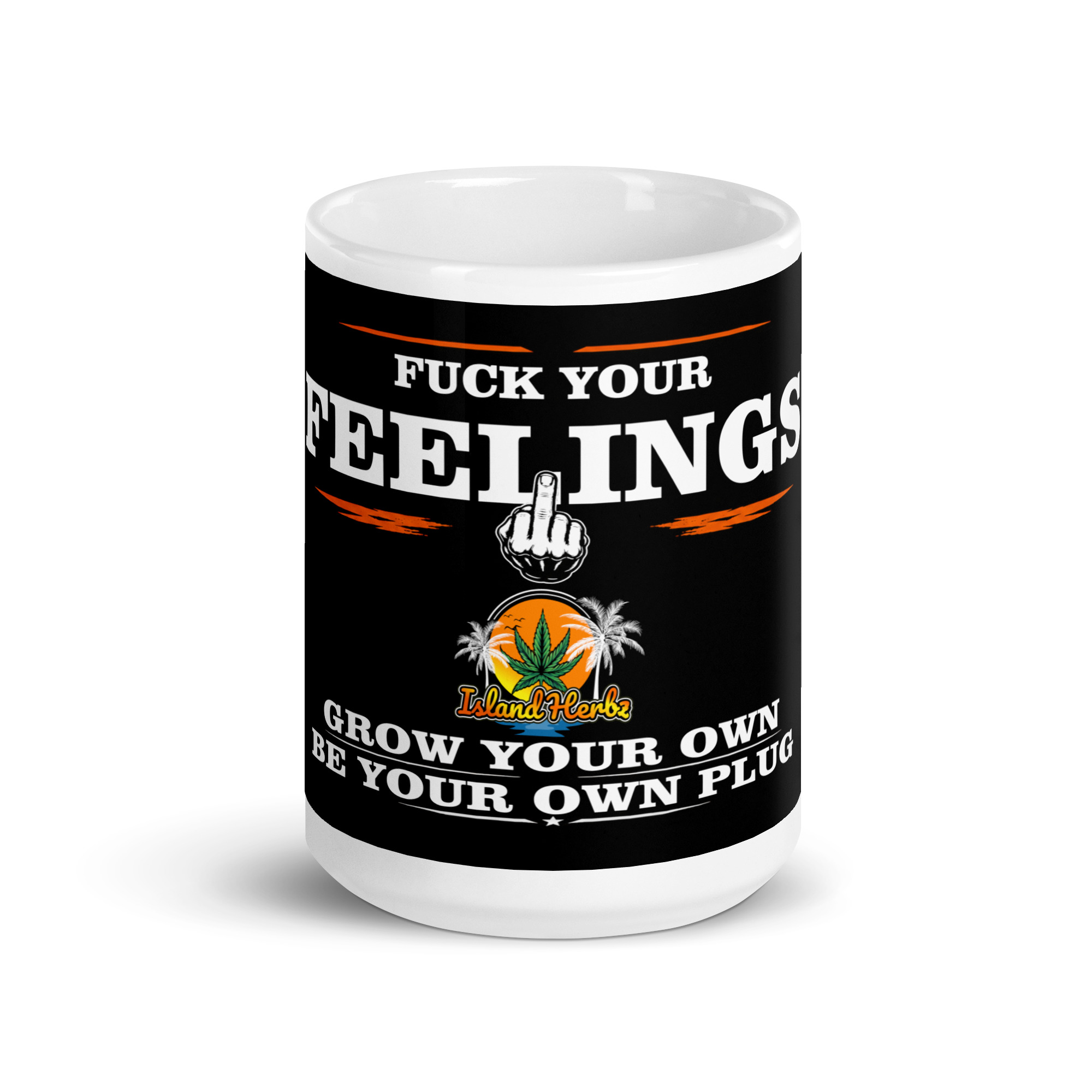 Fuck Your Feelings™ | Island Herbz Coffee Mug - Image 4